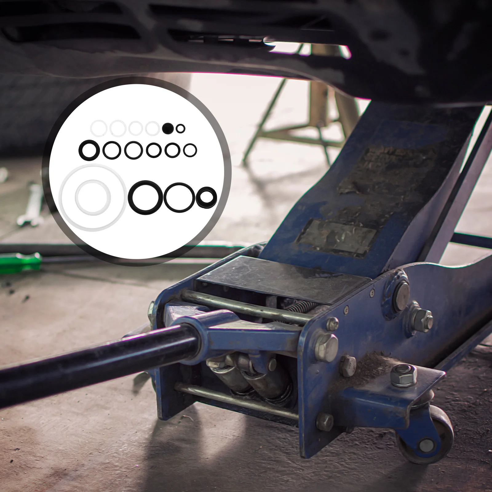 

1 set Universal Rubber Pad Adapter For Hydraulic Floor Automotive Repair Stable Lifting Easy Installation Floor Jack