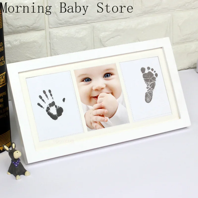 DIY Newborn Hand and Foot Print Ink Infant Baby Handprint Footprint Photo Frame Newborn Photography Baby Stuff Baby Birth Gift