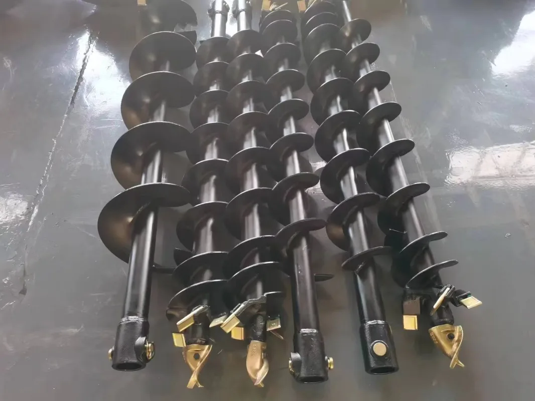 Factory Price Earth Drill Bits Hydraulic Earth Drill Excavator Attachment