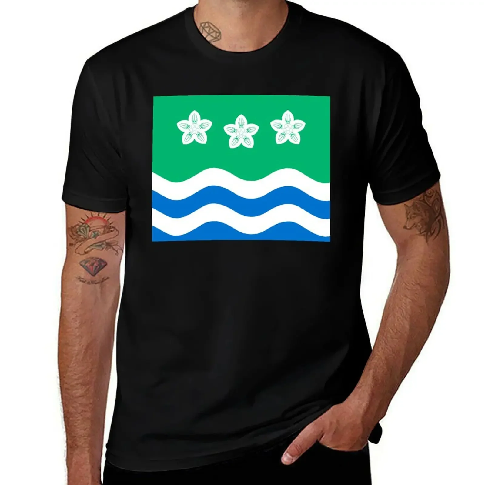 Cumbria Flag T-Shirt quick drying anime stuff t shirts for men pack