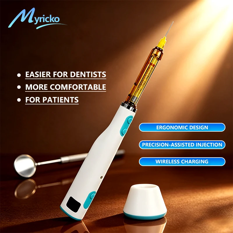 Lightweight Dental Local Anesthesia Booster Intelligent Electric Oral Anesthetic Injection Equipment for Oral Surgery