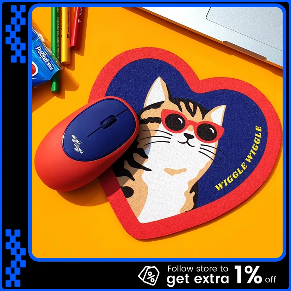 

Wiggle Wireless Mouse Silicone Decompression Portable Silent Mouse 2.4g Soft Wireless Mice Office Laptop Desktop Pc Gifts