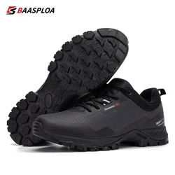 Zapatos de senderismo antideslizantes y resistentes al desgaste para hombre, zapatillas impermeables de moda para exteriores, zapatos cómodos para hombre, Baasploa, nuevo