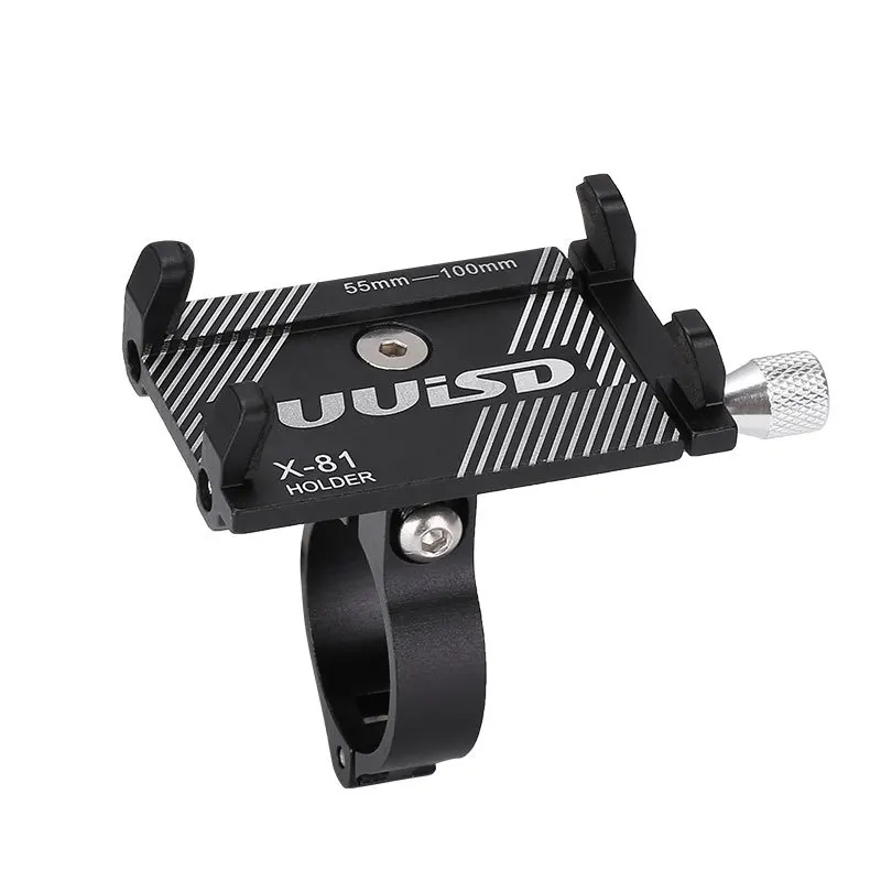 Support de téléphone portable en alliage d\'aluminium pour vélo, scooter électrique, véhicule électrique