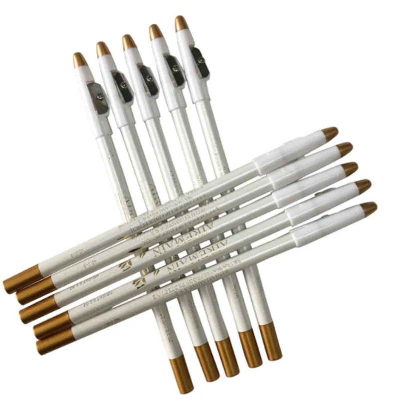 الأبيض الحلاق اللحية قلم رصاص حافة شعري الحلاقة تتبع الشعر اللحية شكل الملحقات مع مبراة الشعر خط القلم حلاقة ماكياج