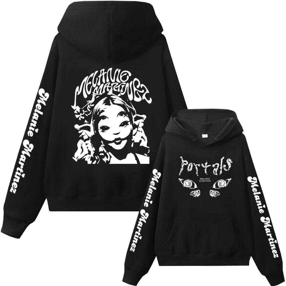 Melanie Martinez Singer Print Hoodies para homens e mulheres, Hip Hop Hoodie, moletons com capuz, Harajuku Pullovers, roupas de treino unissex