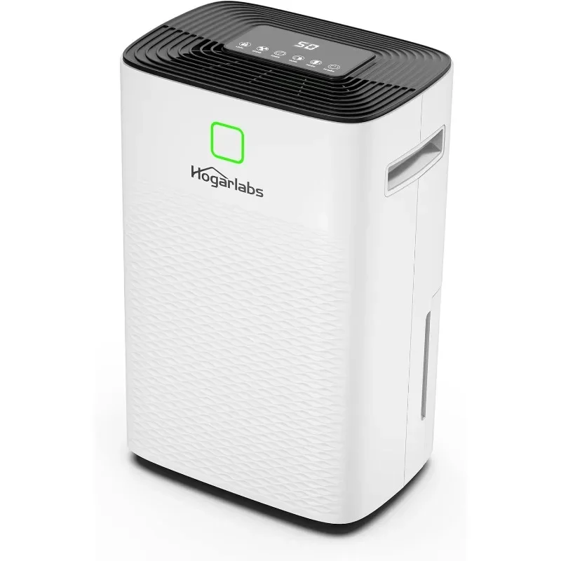 50 Pint Dehumidifiers for Home and Basements, with 3 Working Modes, Overflow Protection, and Auto Shut off Restart.