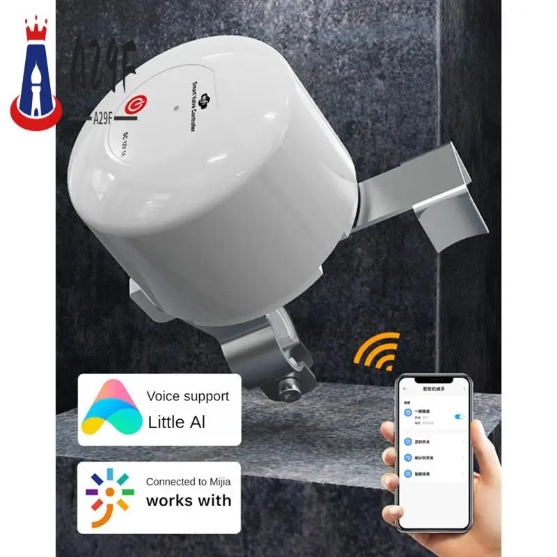 a29f-インテリジェントバルブロボット水バルブリモコン自動スイッチ-ai-音声制御ガスバルブハンドル米国プラグ付き