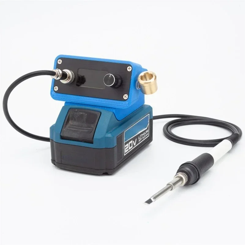 For Hercules 18V Lithium Battery OLED T12 Cordless Portable Soldering Iron Station  Electric Welding iron Solder