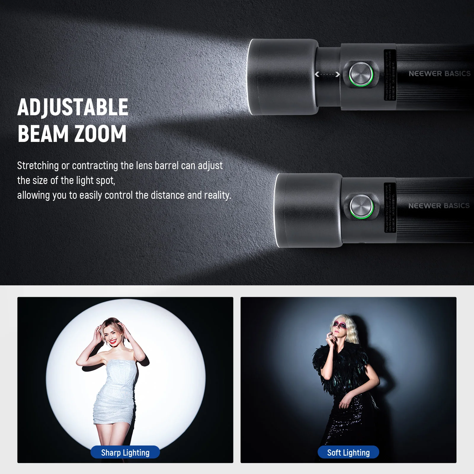 NEEWER BASICS FL10 ไฟฉาย LED ส - Photography Lighting Basics บทวิจารณ์และราคา