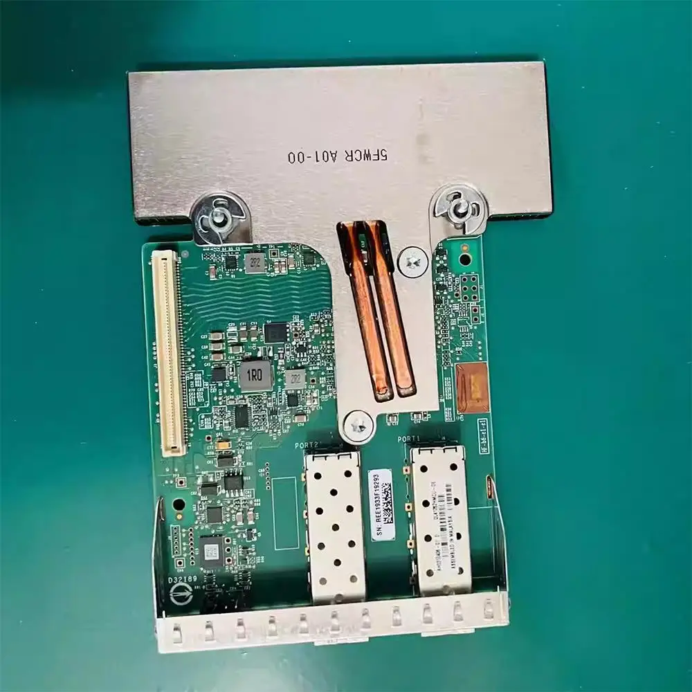 Stable Performance SFP28 QLogic QL41262 25/10GbE Dual Port 10GbE Fibre Optic Network Card Embedded Daughtercard 04KF8J 4KF8J