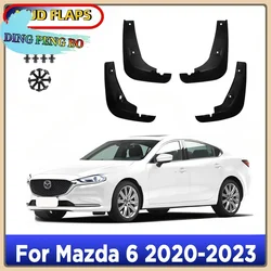 For MAZDA 6 2020 2021 2022 2023 Mud Flaps Splash Guard Mudguards MudFlaps Front Rear Fender Auto Styline Car Accessories