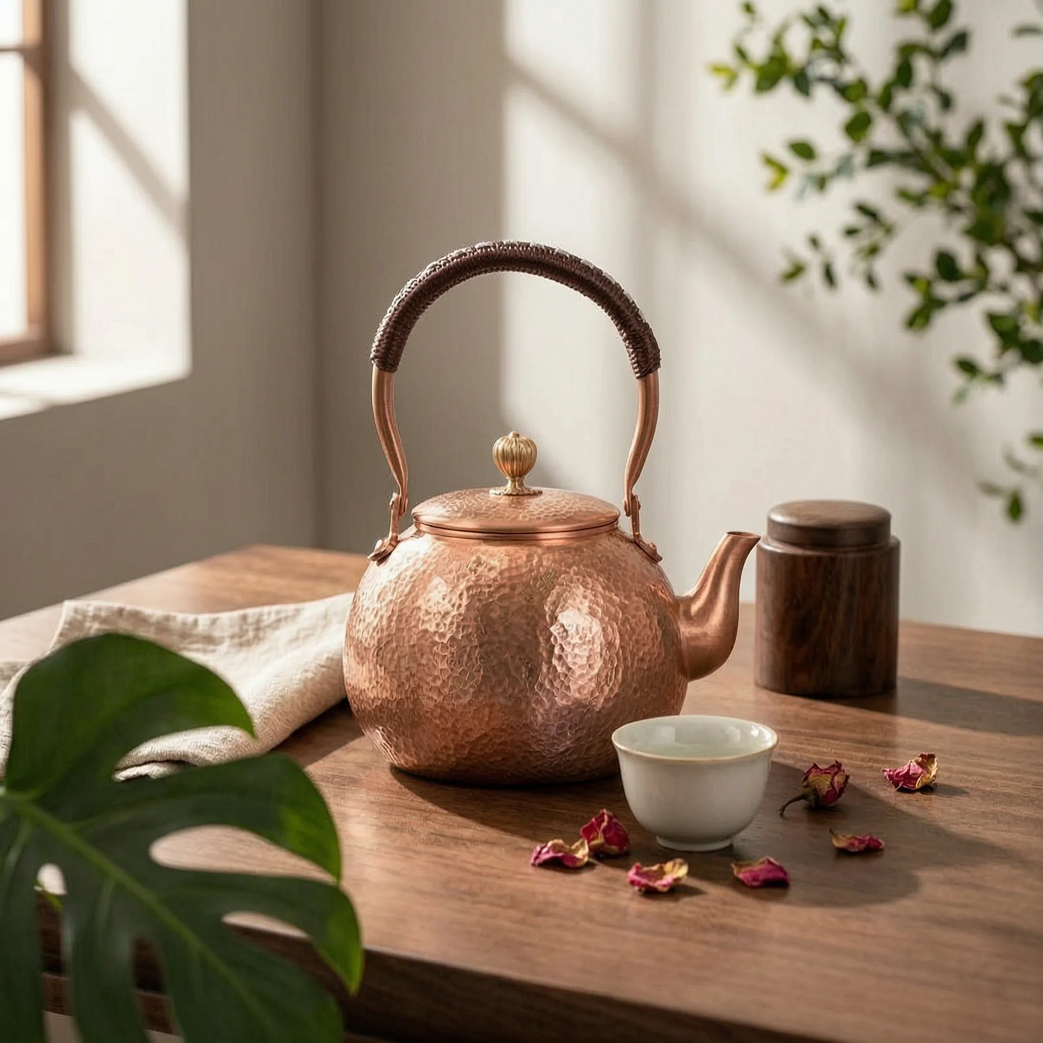 teiera-in-rame-per-fornello-bollitore-in-rame-elegante-e-robusto-contenitore-per-il-te