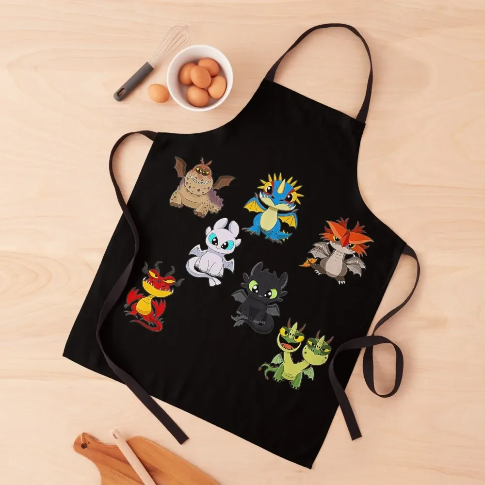 

How To Train Dragon Apron kitchen girl Kitchen Items Apron