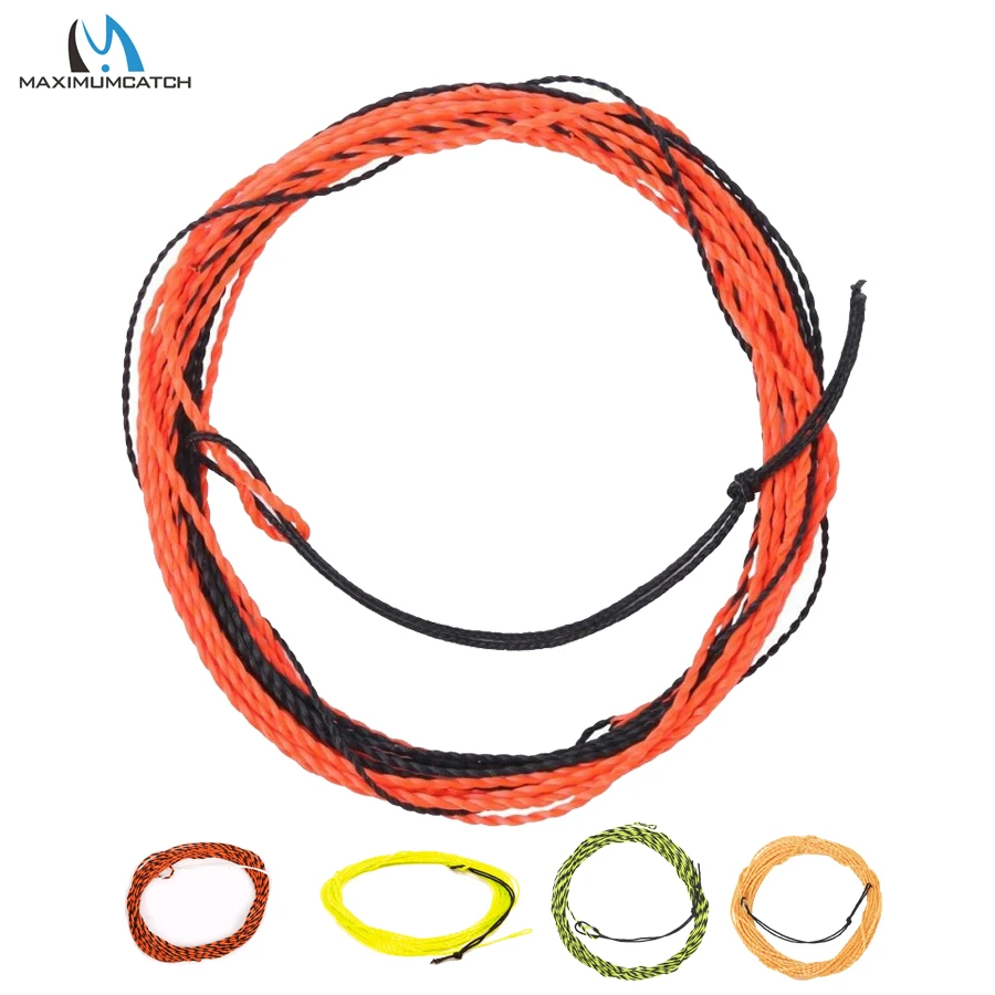 

MAXIMUMCATCH Tenkara Fly Line 17 фунтов 11 футов/12 футов/13 футов (3,3-3,9 м) плетеная леска для прецизионного литья