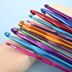 2mm-10mm Multiple Sizes Crochet Hooks Set Random Colors Needle Knitting Crochet Needles For Knitting Crochet Of Hooks Knitting