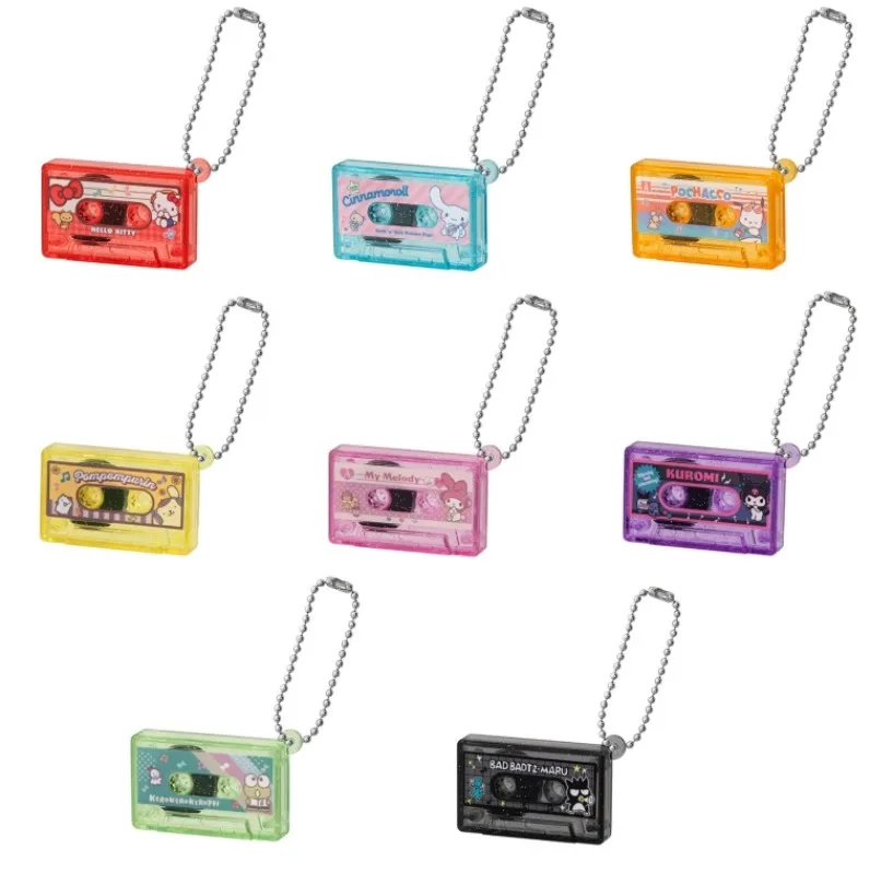 مرحبا كيتي القرفة دور الشريط النمذجة قلادة Gashapon Kawaii عمل نموذج لجسم اللعب