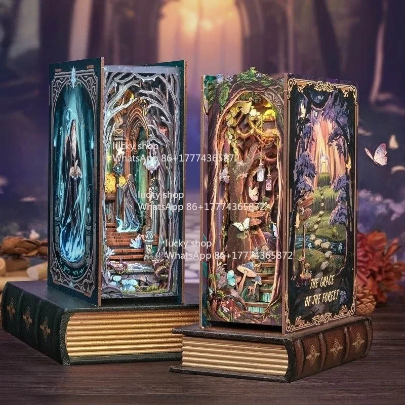 

Креативный конструктор-головоломка «Волшебная лесная хижина»: 3D-модель для самостоятельной сборки