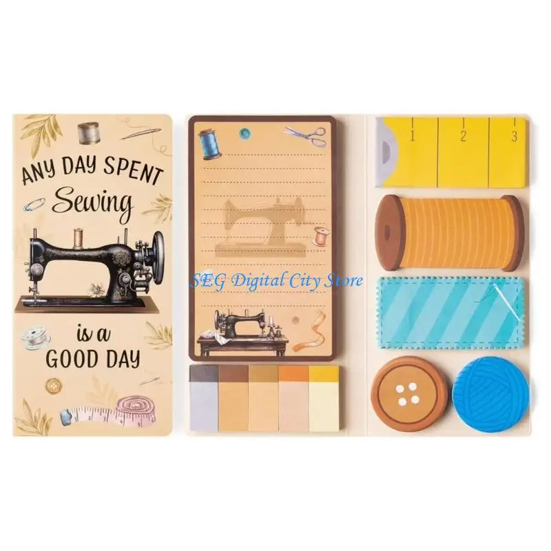 U75B Multipurpose Cartoon Notepads and Adhesive Note Set Animal Theme Note Memo Sheet