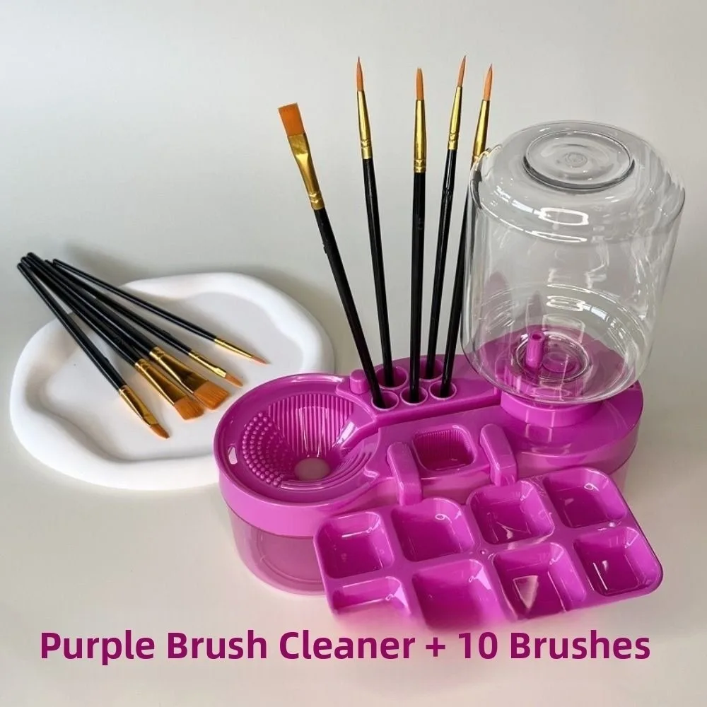 

Drain Button Paint Brush Cleaner Automatic Cleaning Acrylic Paint Paint Brush Cleaning Machine Brush Clean Device