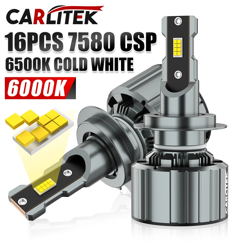 

H7 H4 H11 LED Headlights Canbus 6500K White H8 H9 9005 9006 HB3 HB4 9012 HIR2 CSP CHIPS Hi/Lo Beam Plug&Play 12V Auto Led Lights