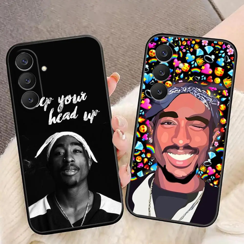 Rapper 2pac Tupac Yinuoda Phone Case For Samsung Galaxy S26 S25 S24 S23 S22 S21 S20 FE Ultra Plus Silicone Funda Shell Cover