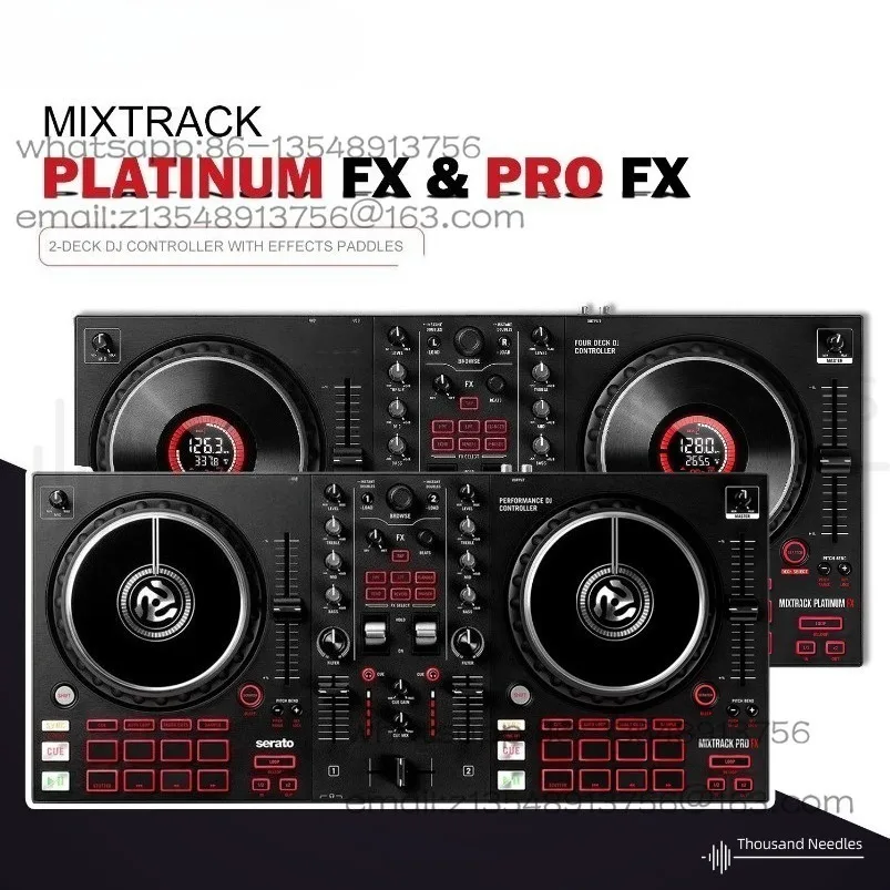 Special Promotion MixTrack Pro/Platinum FX DJ Controller Digital Effects