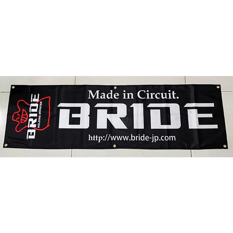 130g 150d material noiva bandeira preta banner 1.5ft * 5ft (45*150cm) tamanho personalizado qualquer tamanho qualquer logotipo voando e pendurado bandeiras