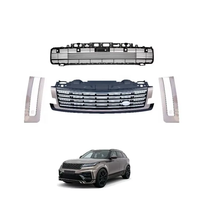 

Factory Sale Vogue 2024 Upgraded SV Simplified Range Rover Front Bumper Upper and Lower Grille Body Kit