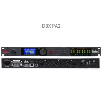 PA2 Professional Digital Audio Processor With 2 In And 6 Out Speakers For Professional Bar And Stage Performances And A Linear