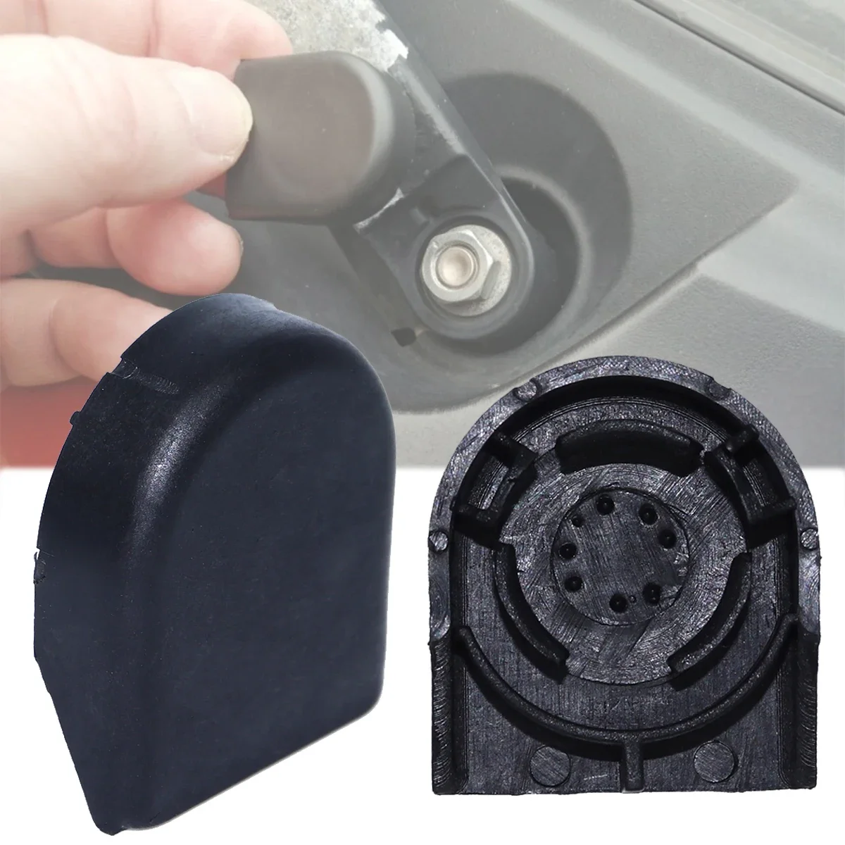 2X Front Windscreen Wiper Arm Nut Cap Bolt Cover 8529213010 For Toyota Corolla E150 E160 Verso Yaris Auris Car Accessories