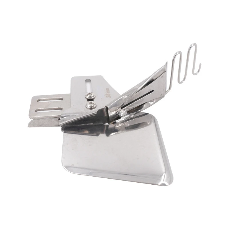 Sewing Machine Hemming Device Double Fold Bias Binding Right-Angle Edging Pull Tube Four Fold Pull Tube For Household industrial