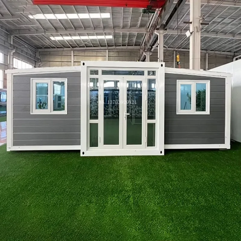 Customized Steel Structural Prefab House and Expandable House Modular Residential Prefabricated Container Houses Easy To Ship