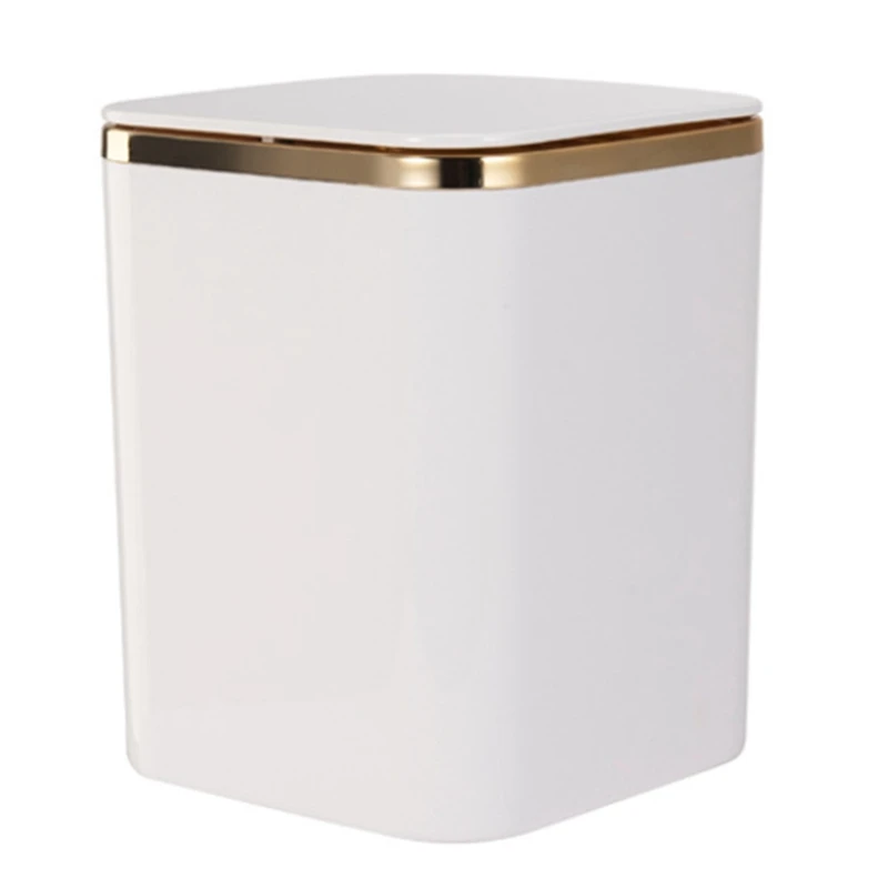 

Mini Trash Can Desktop Trash Basket Household Desktop Plastic Trash Can Office Supplies Trash Can Sundries Bucket Box