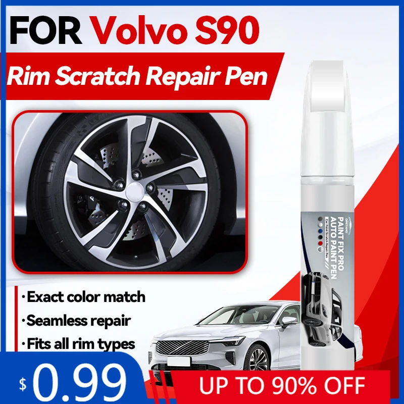

Wheel Hub Touch Up Paint Pen For Exclusive Use For Volvo S90 Car Paint Repair Pen Touch Up Scratch Remover DIY Auto Accessories