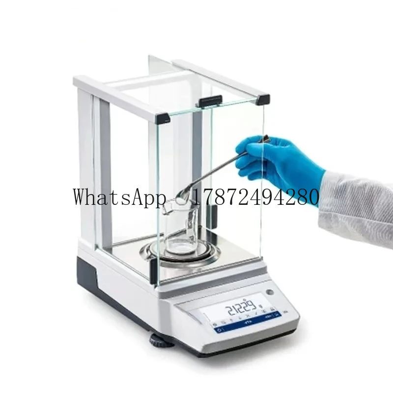 Weighing Mettle Toledo MA1002E 1200g/0.01g Electric Button Sensitive Gold Digital Portable Laboratory Analytical Balance