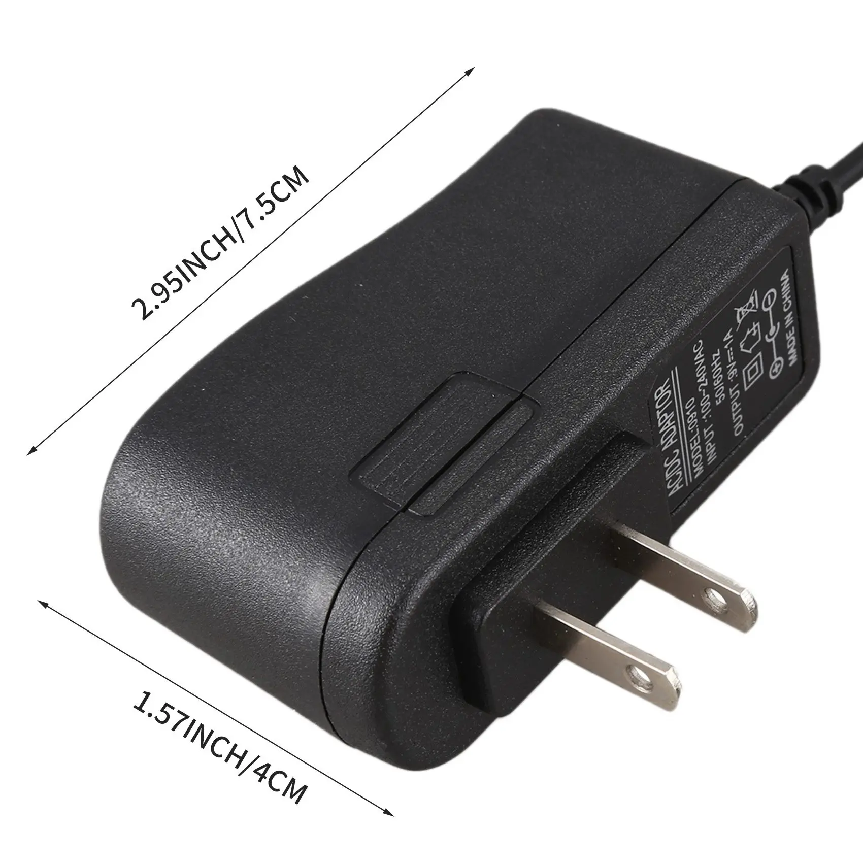 استبدال مفاتيح دواسة الغيتار ، مزود طاقة ، محول تيار متردد ، 9 فولت ، 1A