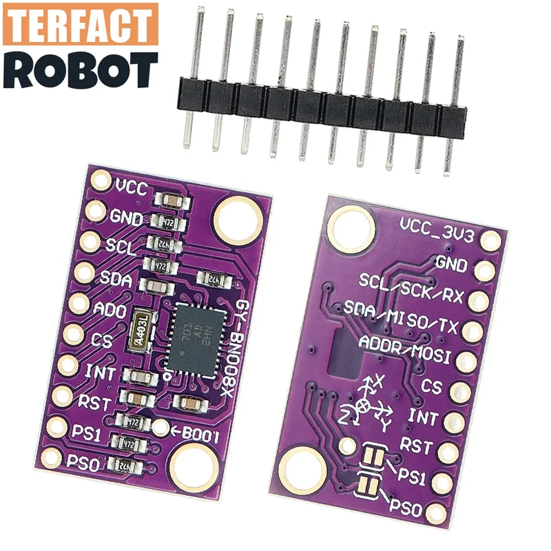 TERFACT  BNO085 AR VR IMU High Accuracy Nine-Axis 9DOF AHRS Sensor Module GY-BNO085