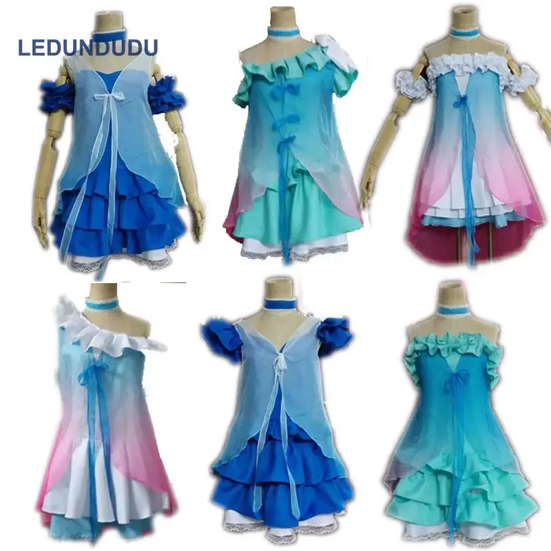 

Customized Fashion Anime Cosplay Clothes (The First Taste ) Yume no Tobira Women Cosplay Costume Dress