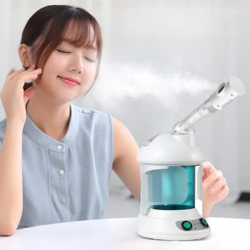 

Spa Esthetic Facial Vaporizer Beauty Skin Care Nebulizer Professional Steam Cleaner Device Home Use Portable Face Nebulizers
