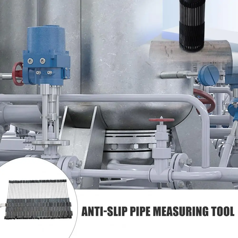 Professional Multi-Surface Pipe Profiler Tool - Precise Contour Measuring for Welding, Plumbing & Metalwork with 180° Rotation