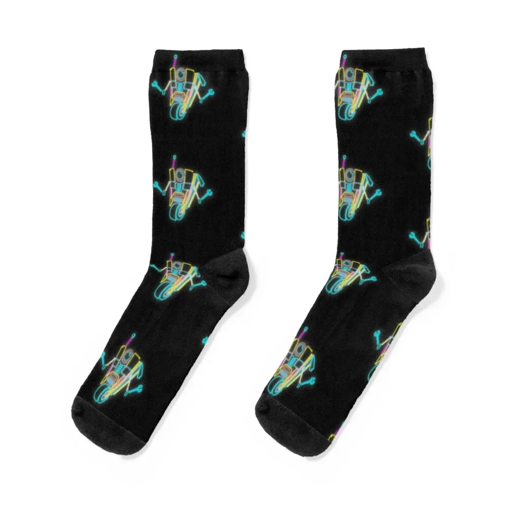 

Neon Claptrap Socks funny gifts custom sports Socks For Men Women's