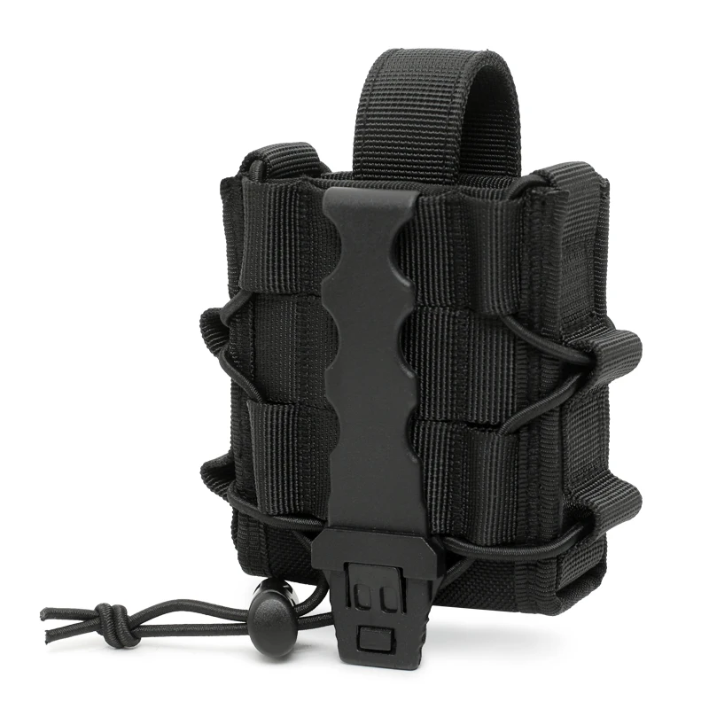 Taktische Handschellen-Halterung Molle-Tasche Offene Universal-Handschellenhülle Fesseln-Holster Gürteltasche Jagdzubehör – Detail 6