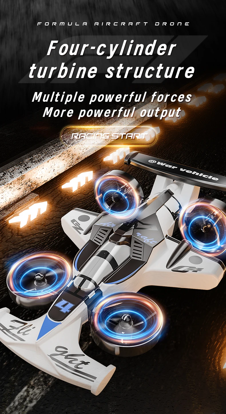 2026 2in1 Amphibious RC Car And RC Plane 2.4G Left and Right Throttle Drift Racing Fixed-wing Aircraft Drone Toys For Children