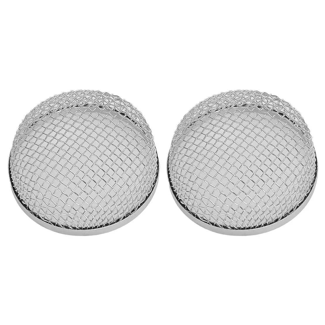 

2Pcs 2.8" Flying Insect Bug Screen Mesh Cover Fit For RV Motorhome Camper Silver Stainless Steel