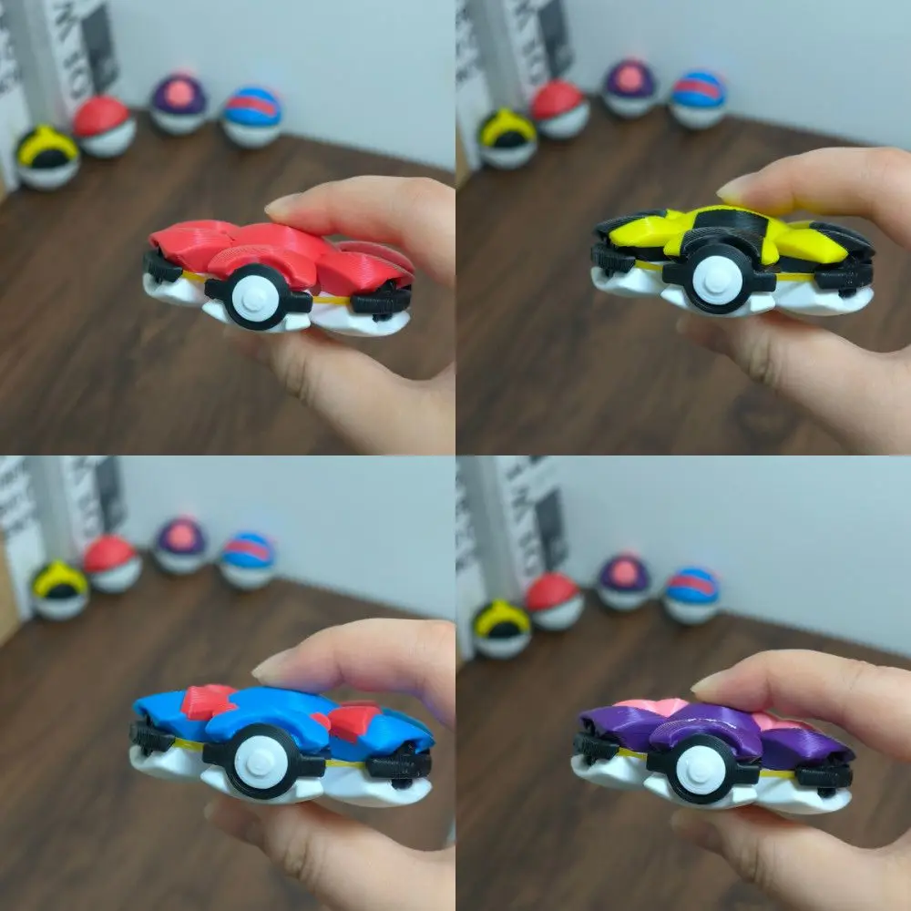 Pokémon Transforming Pop Ball Press Auto-Rebound Poké Ball Stress Relief Fidget Cute Decoration Fun Gift for Friends