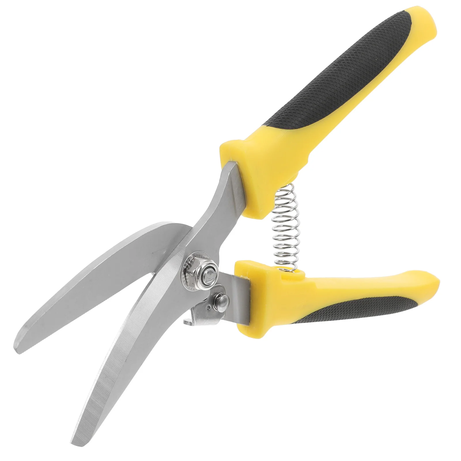 

Heavy Duty Labor saving Metal Sheet Scissors High Carbon Steel Industrial Cutting Tool Anti skid PP Handle Safety Fastener Multi