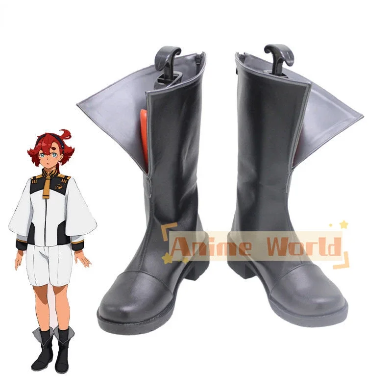 

Suletta Mercury Обувь для косплея Ведьма из Меркурия Сапоги для косплея Хэллоуин Карнавальные сапоги Опора на заказ