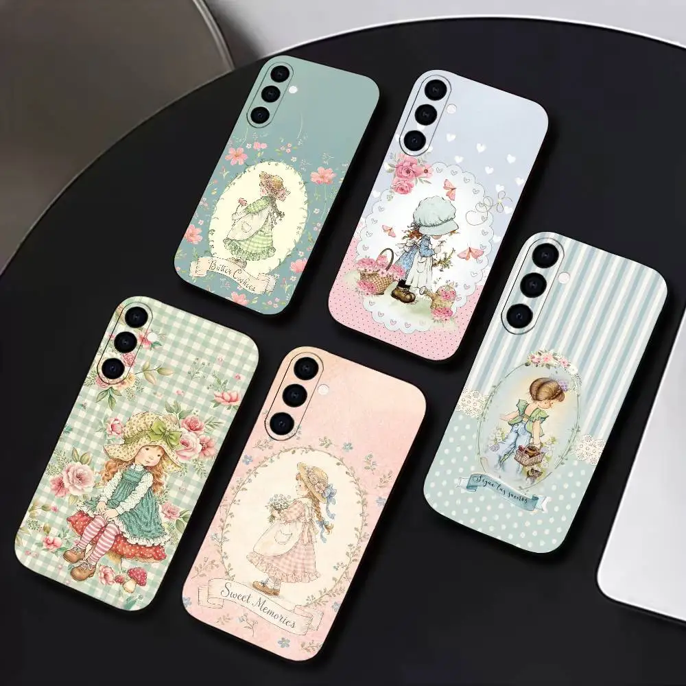 S-Sarah K-Kay Girl Phone Case Silicone Soft For Samsung Galaxy A73,A72,A71,A70,A53,A52,A51