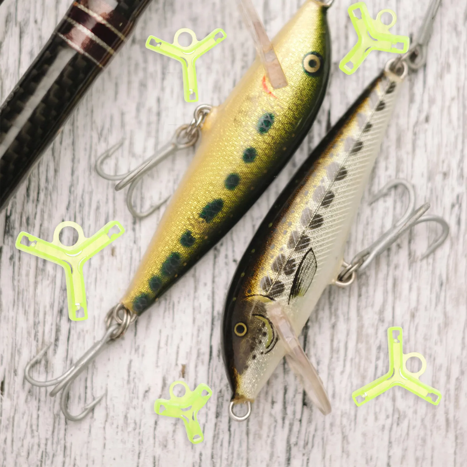 100 protectores de anzuelos tr - Fishing Hook Treble reseña y precio